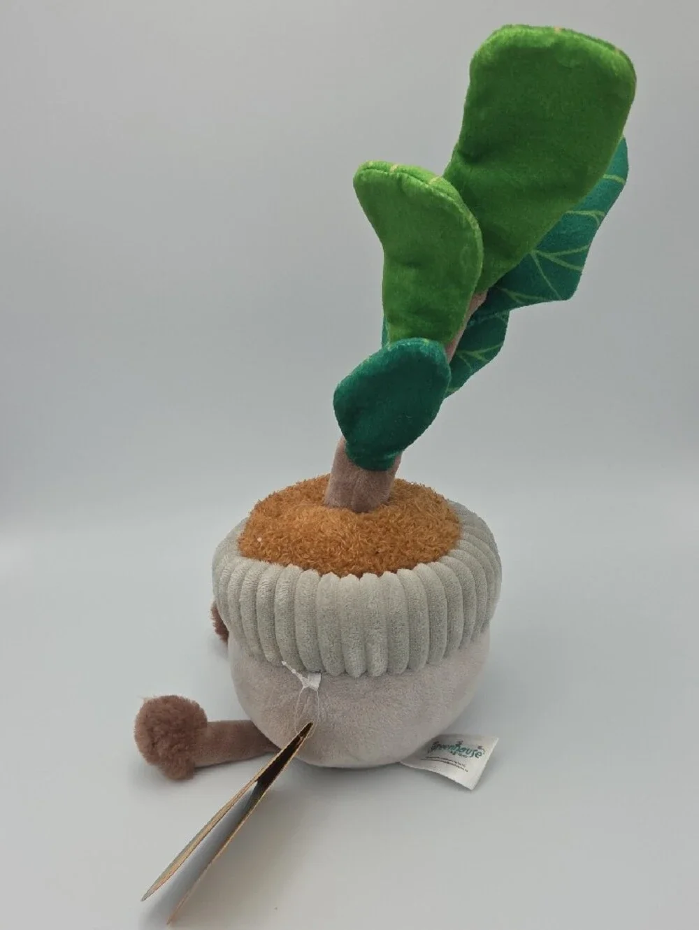 Russ Jazwares Greenhouse Fiddle Leaf Tree Plush Planter NWTs